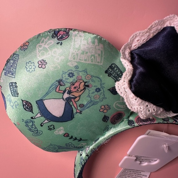 Disney Mouse Ear Headband Alice in Wonderland NWT - Picture 2 of 5